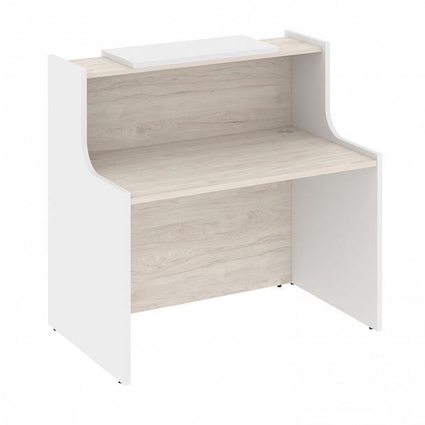 Ресепшн "Onix" O.R-K-1 денвер светлый/белый - Вид 1