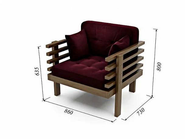 Кресло Стоун - Вид 7