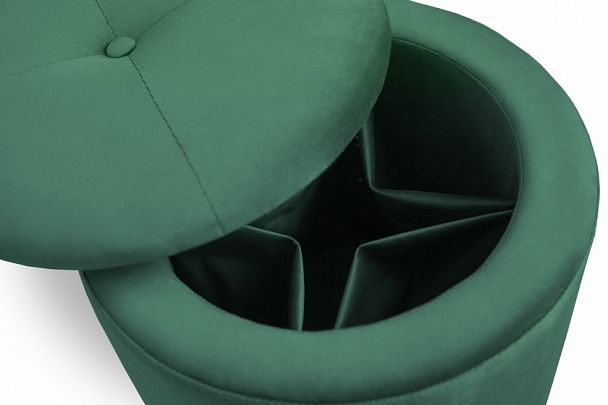 Пуф "Круглый" зеленый - Вид 5
