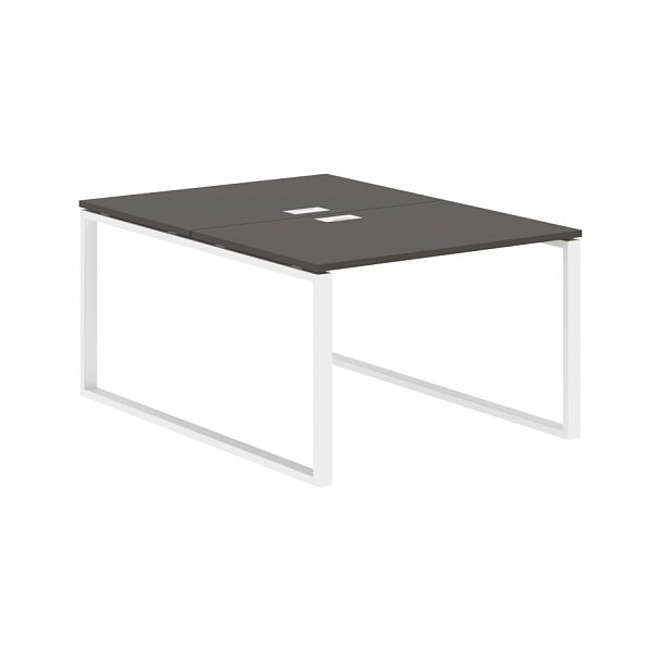 Стол 2-х местный EQWST 1116 Мокко/Белый 1160х1606х750 EDIS - Вид 1