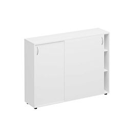 Шкаф-купе средний Комфорт К.524 белый премиум - Фото предпросмотра