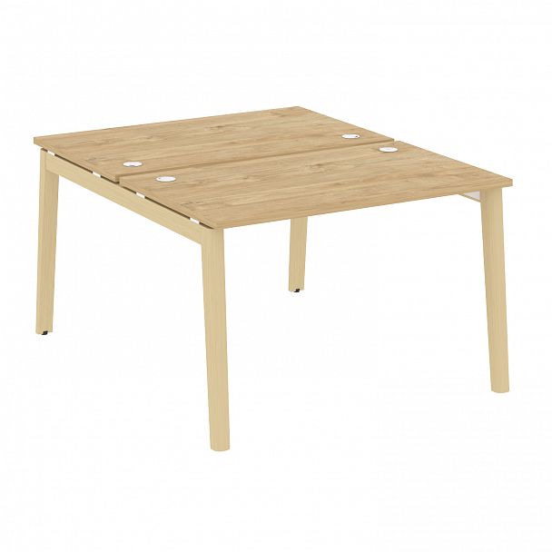 Рабочая станция "Onix wood" OW.D.RS-2.2.7 тиквуд светлый/дуб светлый - Вид 1