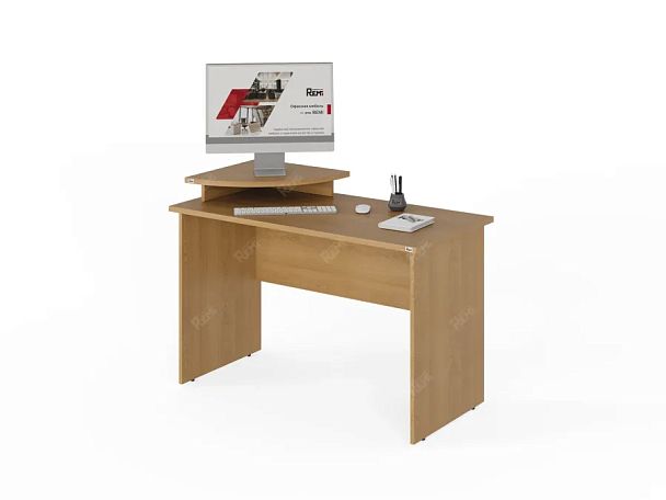 ЛАЙТ / LIGHT RLG059 Полка под монитор 50x50x10 Бук - Вид 4