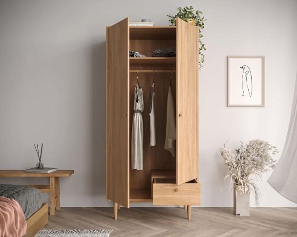 Шкаф двухстворчатый Bubble Solid арт BBL01S - Вид 3