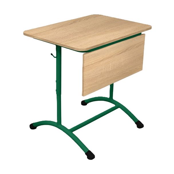 Стол ученический Мега ЛДСП 1М (Р), одноместный, регулируемый, с экраном ЛДСП (дополнительные цвета RAL), гр.3-5 - Вид 2