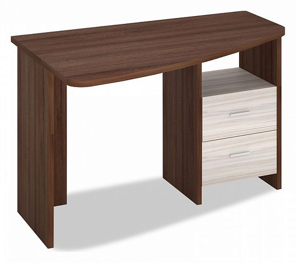 Стол письменный Домино Лайт СКЛ-Крл 120 Карамель/Шамони левый - Вид 1