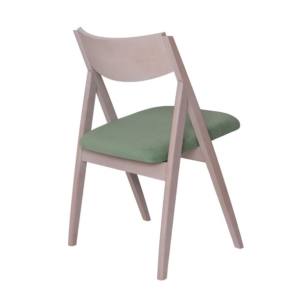 Стул Clack, велюр Teddy 338, бук под лак - Вид 5