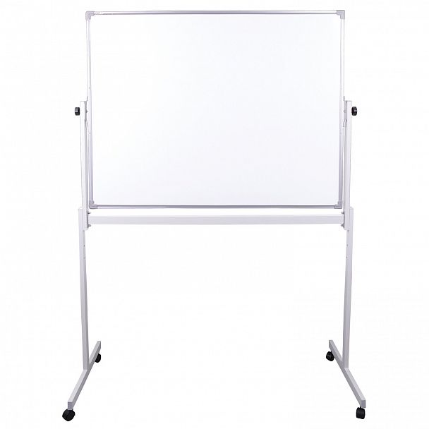 Доска магнитно-маркерная НА СТЕНДЕ 90х120 см, 2-сторонняя, STAFF ECO, 238143 - Вид 3