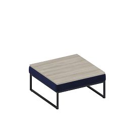 Журнальный стол, вяз либерти Мейджик / Magic Mg/table ткань синяя VL 26 - Фото предпросмотра