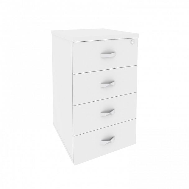 Тумба приставная "Onix" O.TP-4 белый - Вид 1