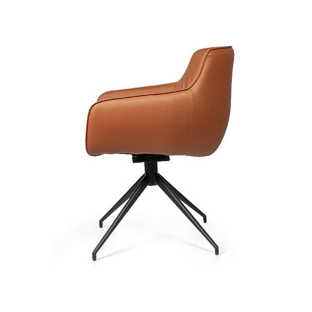 Полукресло Sofia, иск.кожа soft-touch, терракот - Вид 5