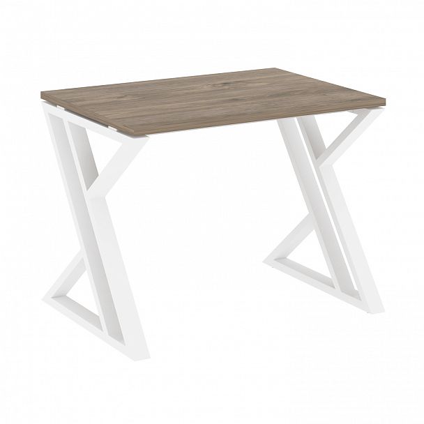 Стол рабочий "Loft" VR.L-SRZ-1.7 тиквуд темный/белый - Вид 1