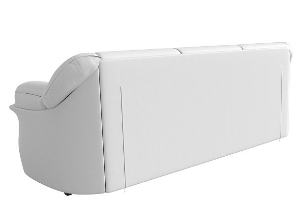 Диван прямой Карнелла (полностью экокожа белая) - Вид 6