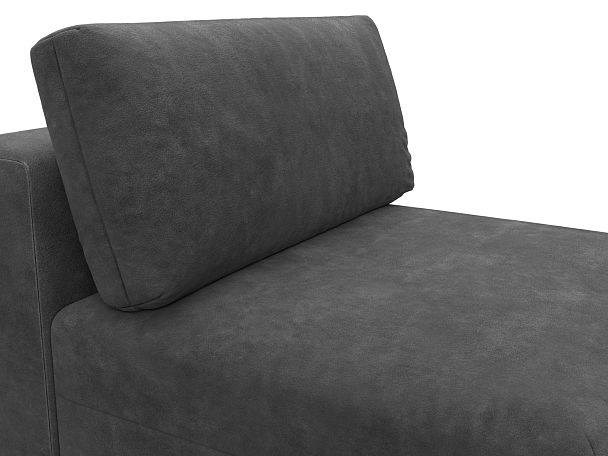 Модуль диван Лига-060 НПБ Велюр серый - Вид 3