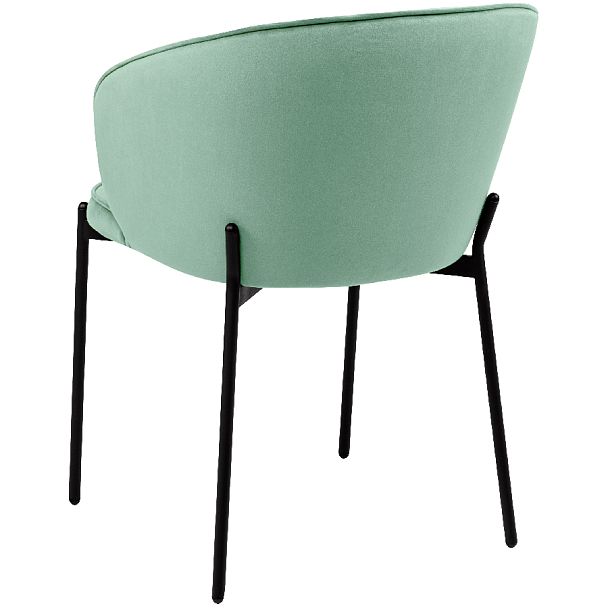 Стул кухонный Миэль мятный велюр/черный - Вид 5