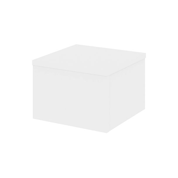 Onix Накладка угловая низкая внешняя левая O.R-NU.N.VNE (L) Белый бриллиант 432*432*297 - Вид 1