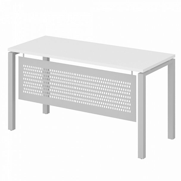 Стол рабочий "Тандем-А" ПК-ТНА-СТ140Х60/АЖМ-В2-76 белый - Вид 1