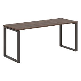Стол прямой EQST 1767 Дуб Денвер тёмный/Мокко 1760х670х750 EDIS - Фото предпросмотра