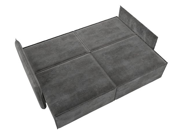 Диван прямой Либерти Велюр серый - Вид 10