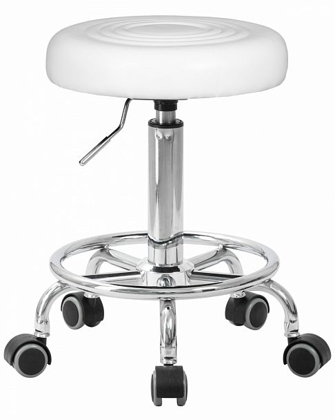 Табурет мастера DOBRIN BILLY (белый) - Вид 1