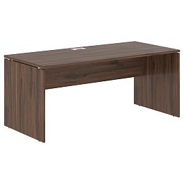 Стол прямой EDST 1780 Дуб Денвер тёмный/Белый 1760х800х750 EDIS - Фото предпросмотра