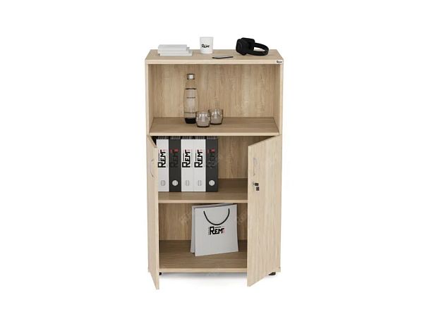 ЛАЙТ / LIGHT RLG034-70x55 Шкаф комбинированный 70x55x113 Дуб Сонома - Вид 3