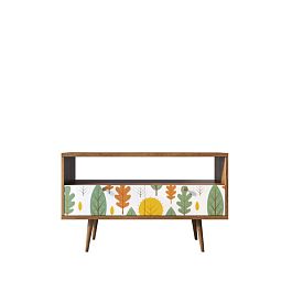 Консоль Berber с двумя ящиками принт 30 арт BB22/Print_30 - Фото предпросмотра