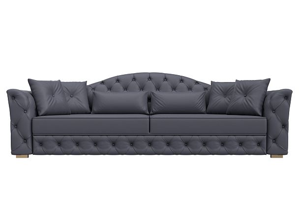 Диван прямой Артис Экокожа серый - Вид 2