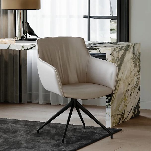 Полукресло Sofia, иск.кожа soft-touch, серый - Вид 15