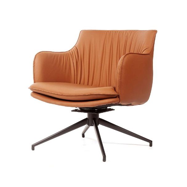 Лаунж кресло Sofia, иск.кожа терракот - Вид 9