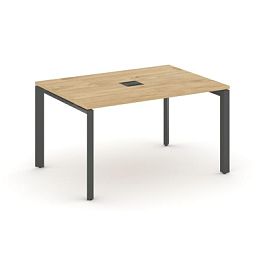 Style Project Next Стол переговорный SN-59P.SPRG-004 Тиквуд Светлый/Металл Антрацит 1580*980*750 - Фото предпросмотра