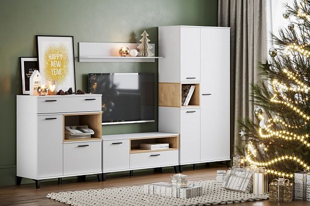 Тумба комбинированная Bergen НМ 013.80 - Вид 3