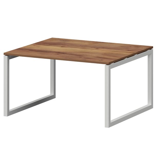 Стол переговорный на металлокаркасе СМСП-О-18.123.Пр50 Таксония/Белый 1800x1236x750 Смарт - Вид 1