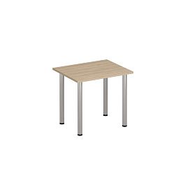 Стол письменный на хромированных опорах Формула МХ ФР 1104 вяз светлый - Фото предпросмотра