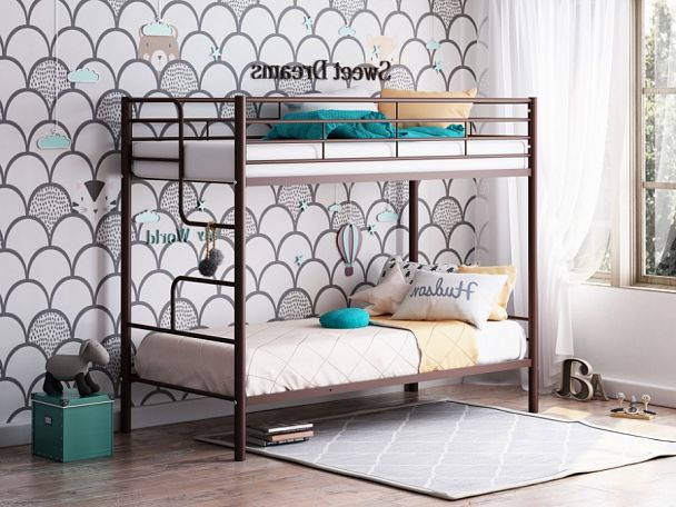 Двухъярусная кровать "Севилья-4" коричневый - Вид 1