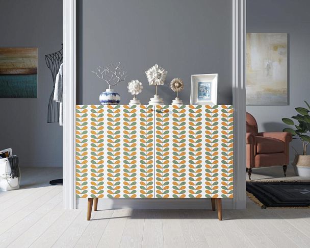 Комод с принтом 23 Berber две дверки арт BB04/Print_23 - Вид 4