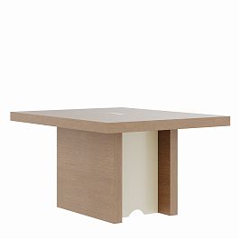 Брифинг-приставка / Элемент стола переговоров Concept 140x110x76 дуб капучино - Фото предпросмотра