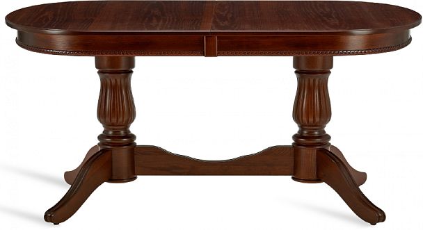 Стол деревянный раздвижной Кайнс 160(200,240)х100х76 Античный орех - Вид 2