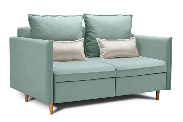 Диван-кровать «Оливер» 1590 голубой - Вид 1