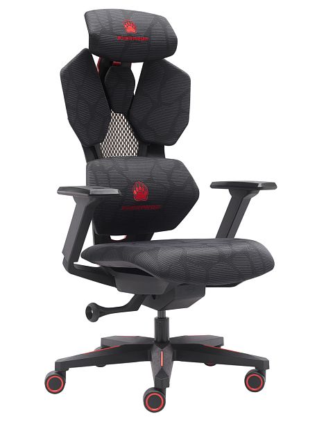 Геймерское кресло Everprof Tiger Сетка Черный - Вид 1