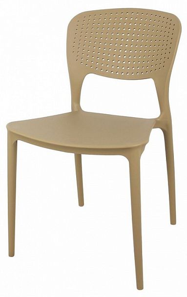 Стул Spot бежевый, стопируемый - Вид 4