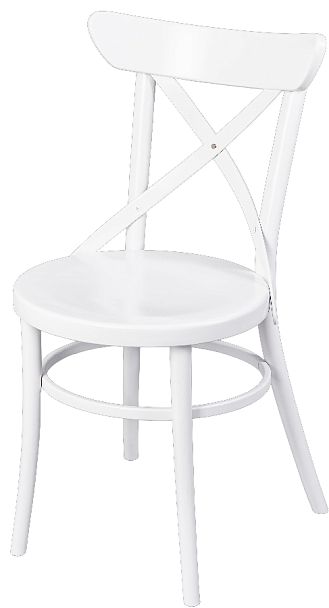 Стул деревянный венский Виен белый - Вид 3