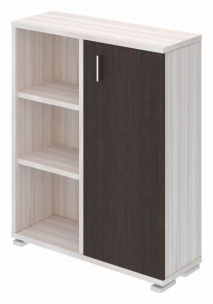 Тумба комбинированная Домино ПУ-50-2 Венге/Карамель - Вид 1