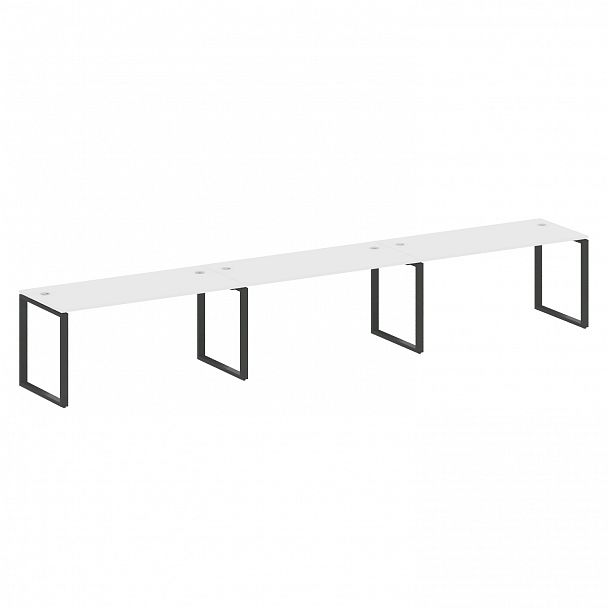 Рабочая станция "Metal System" БО.СМ-3.4 белый/антрацит - Вид 1