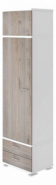 Шкаф платяной Домино Нельсон КС-10 Белый/Нельсон - Вид 1