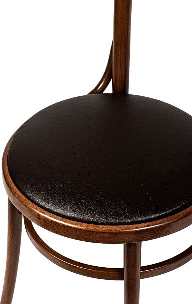 Комплект венских деревянных стульев Милем светлый орех/коричневая экокожа, 4 шт. - Вид 7