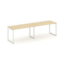 Стайл Проджект Рабочая станция 1 сторон. SN-4O.ORS-001 Акация Лорка/Металл Белый 1960*600*750 - Фото предпросмотра