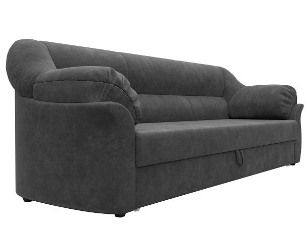 Диван прямой Карнелла Велюр серый - Вид 3