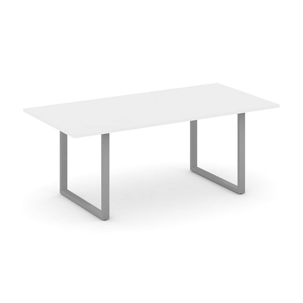 Style Project Direct Direct Стол переговорный SN-6O.SPRG-198.3 Белый/Металл Серый 1980*980*750 - Вид 1