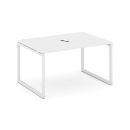 Стайл Проджект Стол переговорный SN-4O.SPRG-001 Белый/Металл Белый 980*980*750 - Фото предпросмотра